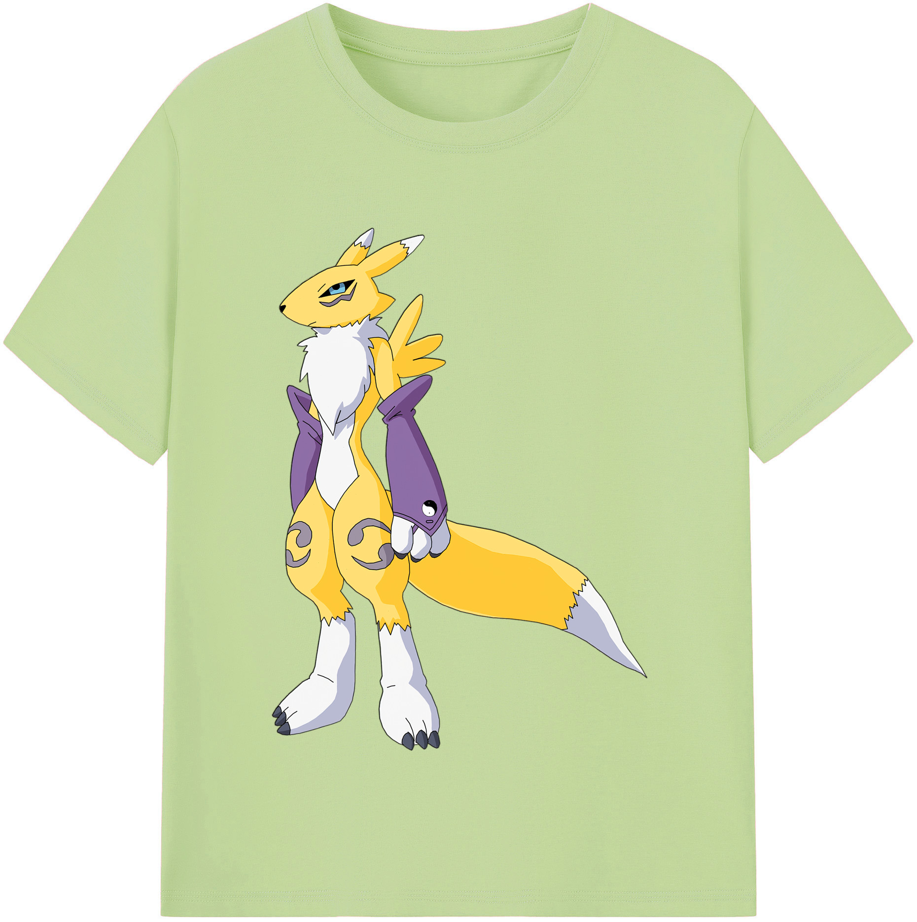 （画像用） Digimon デジタルモンスター/デジモン 綿100％半袖Tシャツ（フロントプリント）